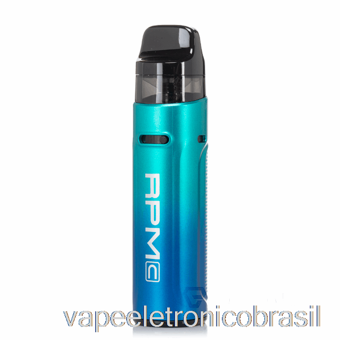 Vape Eletrônico Smok Rpm C 50w Pod Kit Verde Azul